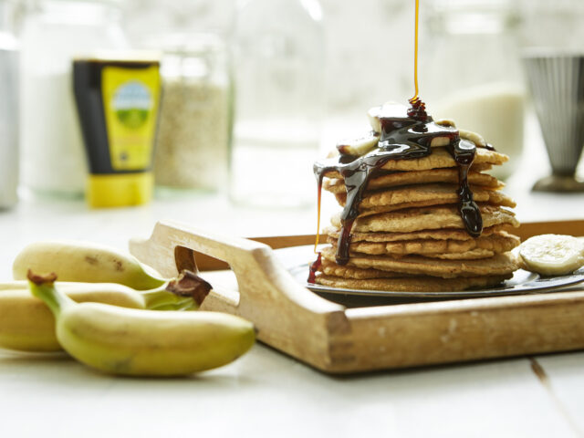 Grafschafter: Veganes Rezept für Pancakes mit Banane