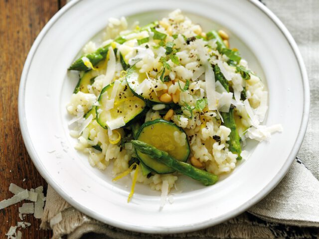 Genius Glutenfrei: Zucchini-Spargel-Risotto