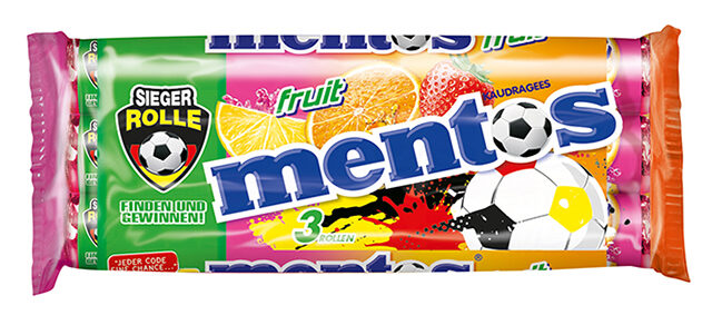 Mentos World Cup Fruit