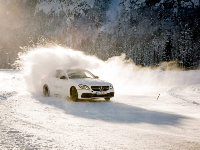 Härtetest in den Alpen - Mit Bridgestone beim Mercedes-Benz Driving Event