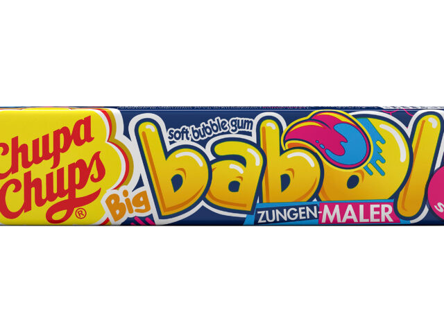 Die Kaugummi-Neuheit von Chupa Chups: Big Babol Zungenmaler bringt Farbe in den Umsatz