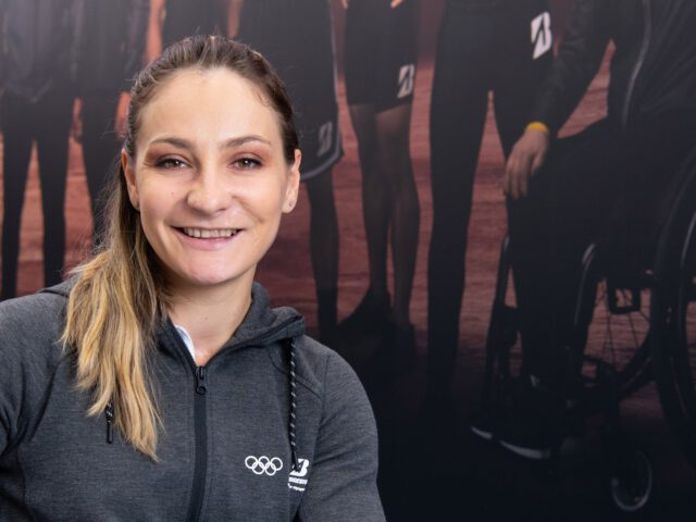 Kristina Vogel mit ihrem Team „Heimliche Sieger“ auf der IAA 2019