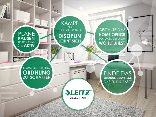 LEITZ stellt „Rezepte für Ordnung“ vor