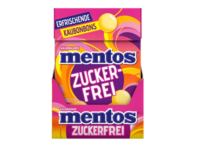 Mentos macht jetzt Zuckerfrei