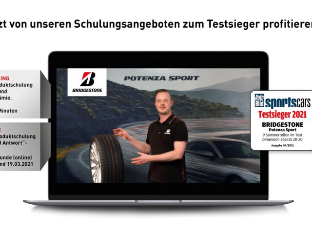 Bridgestone Online-Trainings und Webinare