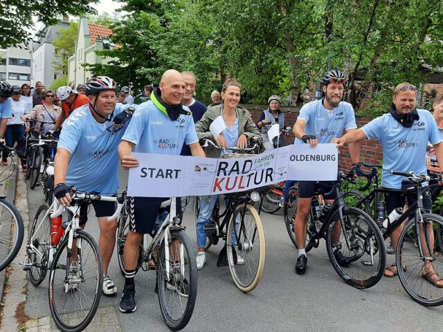 Radfahren für die Kultur