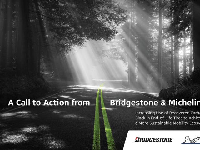 Bridgestone und Michelin diskutieren die Rolle von „recovered Carbon Black“ für eine nachhaltigere Mobilität