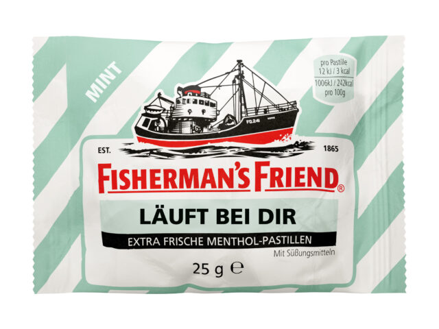 Sag's mit Fisherman's Friend!