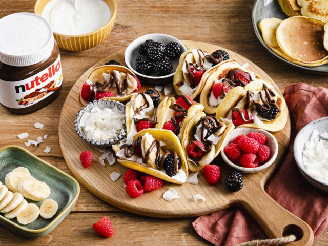 nutella® kann auch (Frühstücks-)Tacos!