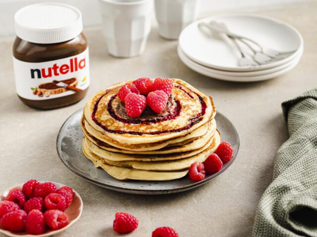 Flippiges Vergnügen mit der nutella® Pancake-Torte